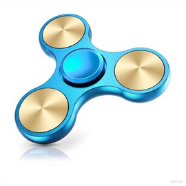 ATESSON Fidget Spinner Toy, 4 to 10 min Spins, Ultra Durable Stainless Steel, Bearing High Speed Precision Metal Material Hand Spinner