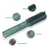 USB Hair Straightener Brush Comb Temperature Adjustable Hair Straightening Brush