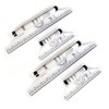 4-Piece Parallel Line Set, Parallel Rolling, Metric Parallel Ruler, Rolling