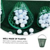 Mipcase Golf Ball Storage Basket with Handle Lightweight Sports Golfs