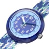 Swatch Frick Flack BRAID IN BLUE FPNP169 Boys Watch, blue