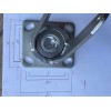 Albion 4 Albion Empire 8" x 2" Steel Wheel Casters