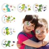 LIUQOBN Eye Patches for Kids, Fun Cartoon Animals Eyeshade,Reusable Over