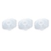 3Pcs Teat Shields 2 Layer Protective Cover for Breastfeeding Nursing