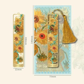 3 Pieces Hollow Metal Bookmarks with Tassels Gifts for Book Lovers Writers Teachers Students Birthday Christmas
