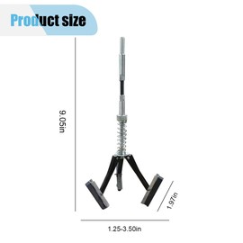 Car Engine Cylinder Hone Tool, Brake Piston Honing Deglazer Set for 2'' 220 Grit Stones, Adjustable 1-1/4 "to 3-1/2" Diameter, 3 Claws Car Cylinder Hone (2 Inch)