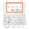 80 Pcs Wing Nuts Assortment Kit, Stainless Steel Wingnuts, Butterfly