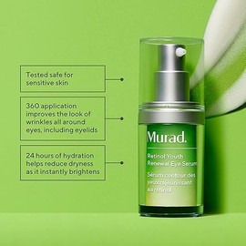 Resurgence - Retinol youth renewal eye serum / Suero para contorno de ojos con retinol. Para todo tipo de piel y todas las edades. 15 ml