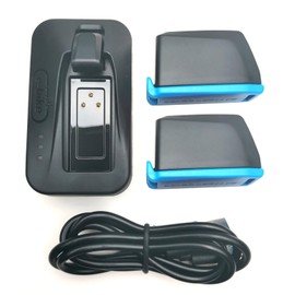 ATUECHUE Battery Set for Sram Etap Batteries, Compatible with AXS Red eTap Force GX Eagle Rival Battery Derailleur System. Bike Shift Battery Includes 2 x 380mAh Batteries and a Charger, Black