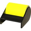 RNK CT1916 Sticky Note Roll in Dispenser Neon Yellow