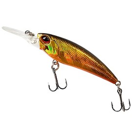 Glory Fish LU-006 Bass Lure, B/Shad 60, Black Gold