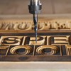 SpeTool Tapered Spiral End Mill Ball Nose Router Bit, 0.25