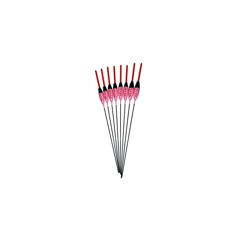 8 x Assorted Pole Floats (Pack 337R8)