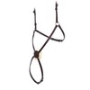 Collegiate Mono Crown Grackle Noseband Brown Cob
