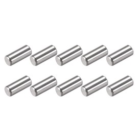 METALLIXITY Knock Pins 4x15mm 25pcs 304 Stainless Steel Shelf Receptor Peg Pins Fastener Element Metal Device Furniture Mounting Industrial DIY