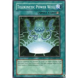 Yu-Gi-Oh! - Telekinetic Power Well (CRMS-EN055) - Crimson Crisis - Unlimited Edition - Common