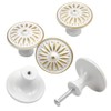 AvoDovA 10PCS Kitchen Cabinet Knobs Drawer Pulls Ideal Door Knobs