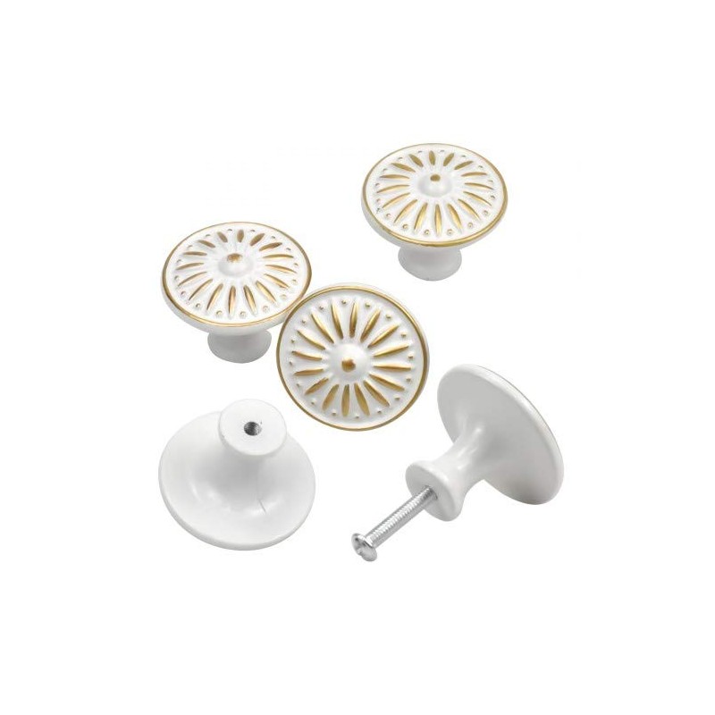 AvoDovA 10PCS Kitchen Cabinet Knobs Drawer Pulls Ideal Door Knobs