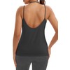 Bestisun Spaghetti Strap Yoga Pilates Tops Womens Gym Sports Tennis