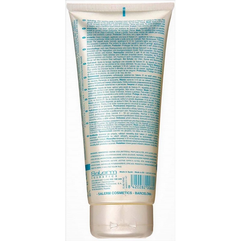 Salerm Cosmetics Tratamiento Para Cabello Muy Seco Dañado Castigado Salerm