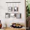 Umbra Exhibit Picture Frame Gallery Set, Adjustable Wall Collage Displays