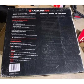 Kamado Joe Deep Dish Pizza Stone New