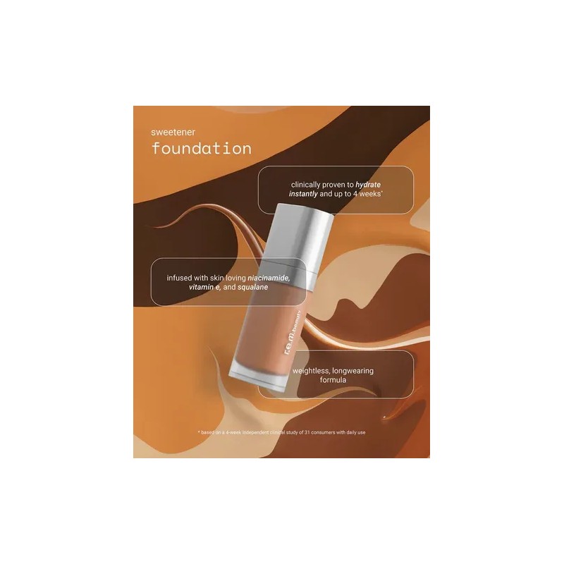 R.e.m Beauty Sweetener Foundation Base Larga Duración