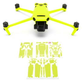 WRAPGRADE Skin Stickers for Mavic 3 (NEON YELLOW)