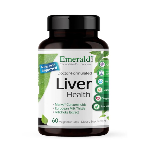 EMERALD LABS Liver Health - Liver Support Supplement with European