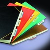 Post-It 686F-1 Index Strong Flat Filing Tabs, Blue/Green/Yellow/Red (6 of