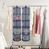 YqsIbth Teddy Storage Hanging Mesh, 2PCS Hanging Toy Storage Net,