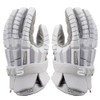 STX Lacrosse Surgeon RZR 2 Gloves, White Medium, Pair