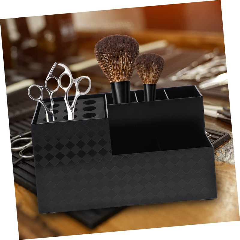 Ipetboom Professional Salon Scissors Storage Box Durable Hair Tools Holder
