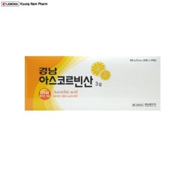 KYUNG NAM PHARM Ascorbic Acid 3g*20sticks*5ea