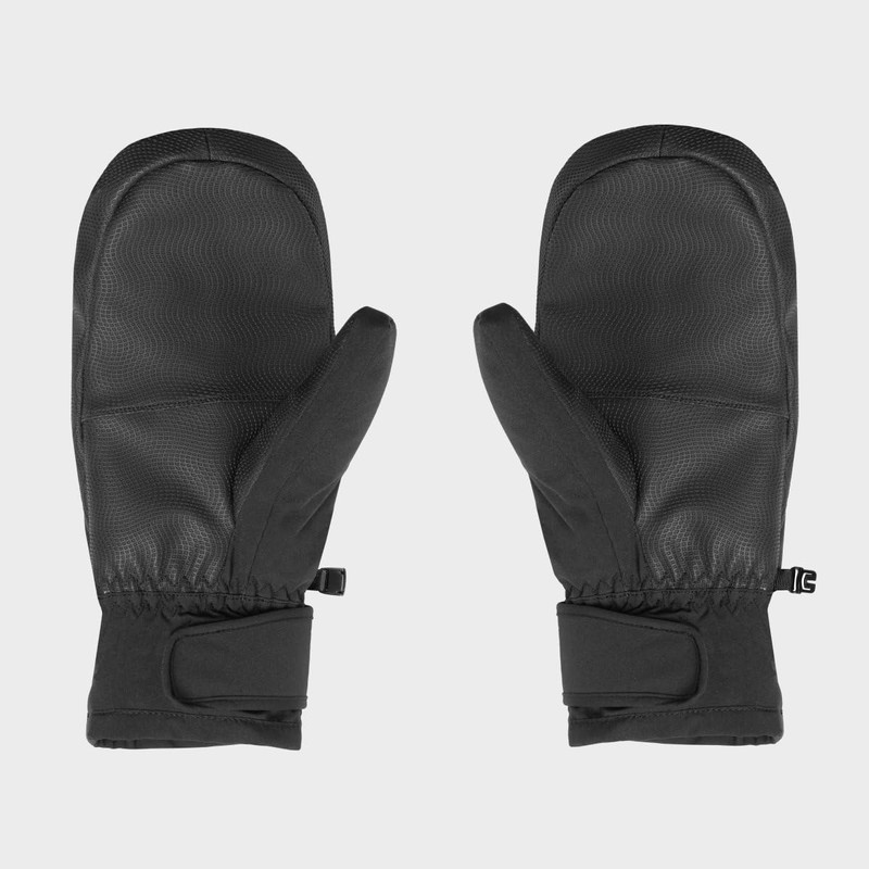 SIROKO PITZTAL Thermal Ski Snow Mittens Black XS, black