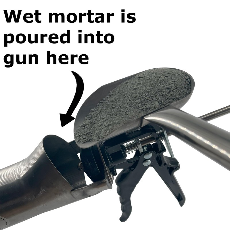 EP47 Mortar Pointing Grouting Dispenser Large 26oz Capacity 12:1 Trigger