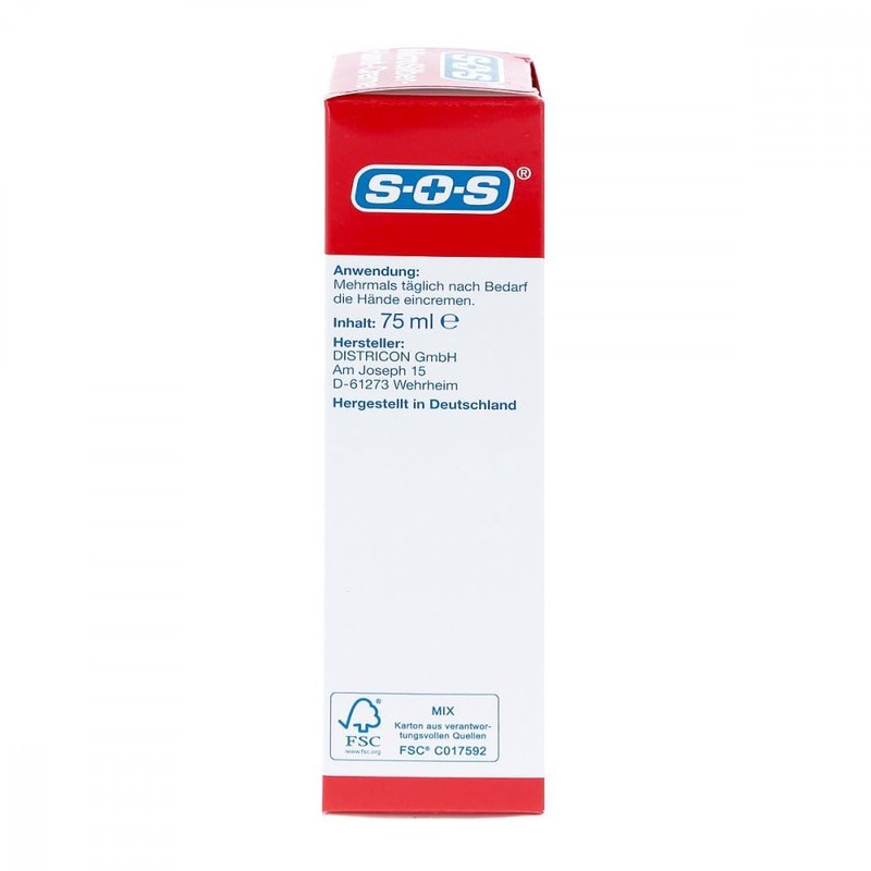 SOS Micro Silver Hand Cream 75 ml