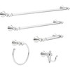 Delta VES46-PC Vessona Wall Mount Round Open Towel Ring Bath