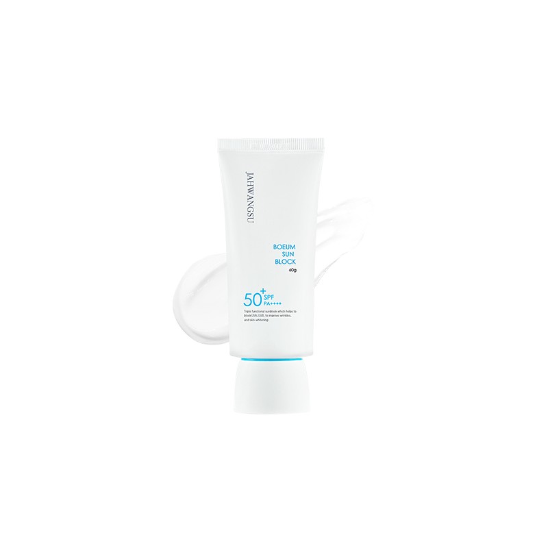 Jahwangsoo Boeum Sunblock Tone Up Whitening Wrinkle Functional Sun Cream
