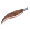 Wood Carving Knife Stainless Steel Blade Walnut Handle Whittling Knife