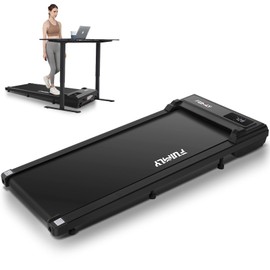 Under Desk Treadmill, Walking Pad Treadmill for Home Office, 2.5 HP Portable Treadmills for Home 300 lb Capacity, Compact Walking Jogging Running Machine with Remote Control and LED Display