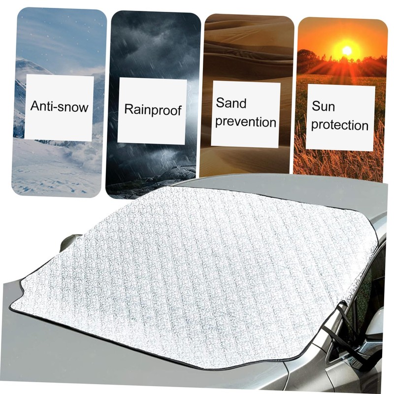Alipis Car Shield Vehicle Window Shield Auto Windscreen Cover Made