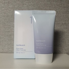 Numbers in (Genuine Product) Numbersin No. 1 Glassy Clear Tone-Up Clear SPF50+ PA++++, 50ml, 2 Pieces / (본사정품) 넘버즈인 1번 유리알 맑은 톤업클리어 SPF50+ PA++++, 50ml, 2개