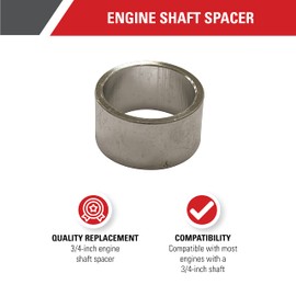Simpson Cleaning 7111995 Replacement Engine Shaft Spacer for Pressure Washer Pumps