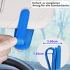 quipuda Pack of 2 Glasses Holders for Car Sun Visor,