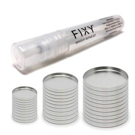 FIXY Broken Makeup Ultimate Kit de recambio con carpeta de maquillaje y sartenes vacías de maquillaje