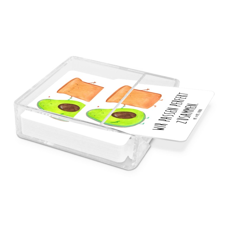 Mr. & Mrs. Panda Set of 6 Coasters Avocado Toast