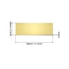QWORK® H62 Corrosion Resistant Brass Sheet (0.5 mm, 100 mm