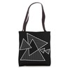 Geometric Triangles Tote Bag