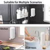 Lyfengdeam Wall-Mounted Manual Soap Grinder Box, Waterproof Bar Soap Dispenser,